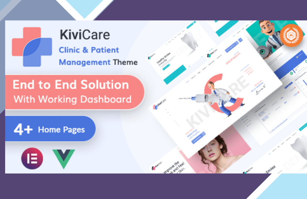 KiviCare – Medical Clinic and Patient Management WordPress Theme