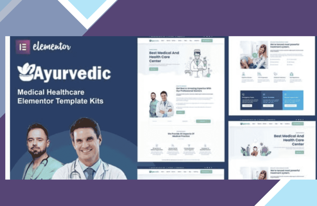 Ayurvedic – Medical Healthcare Elementor Template Kits