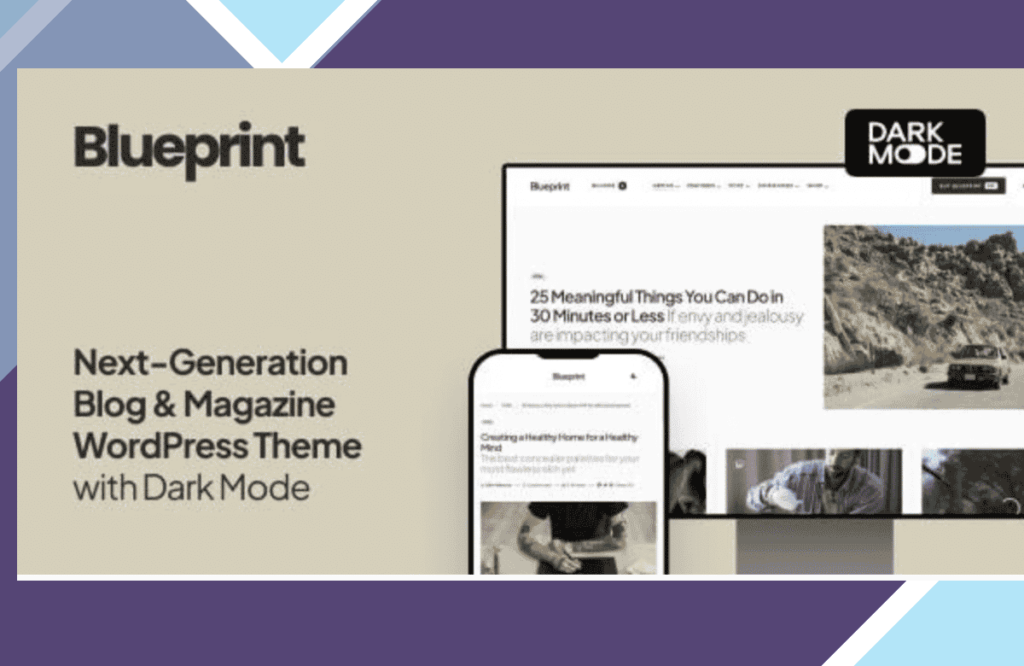 Blueprint – Next-Generation Blog and Magazine Theme