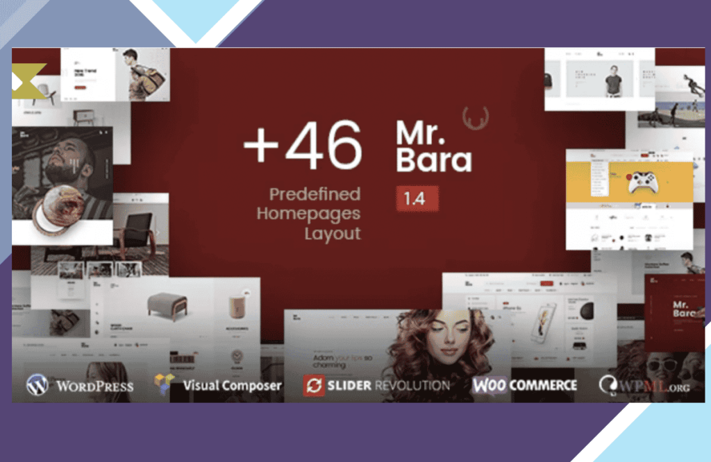 Mr.Bara – Responsive Multi-Purpose eCommerce WordPress Theme