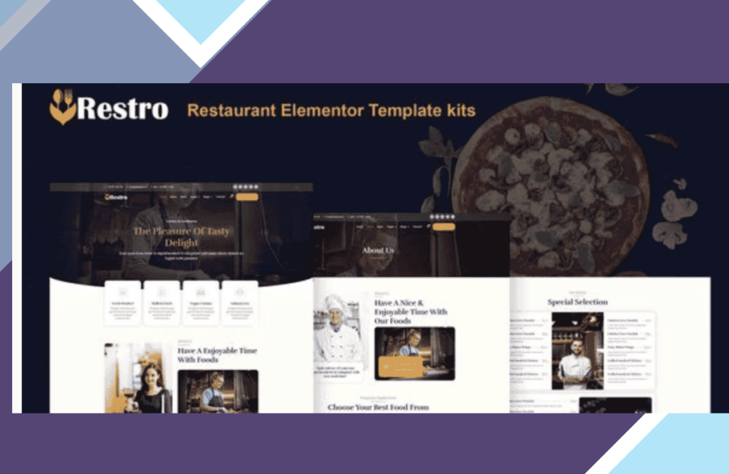Restro – Restaurant Elementor Pro Template Kit