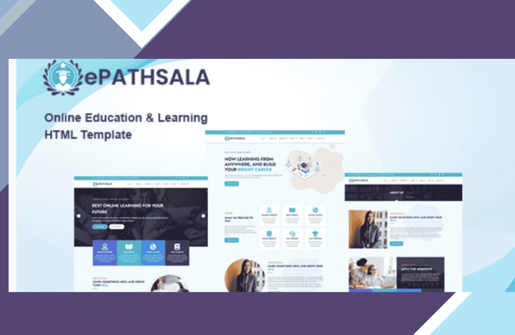 ePathsala – Online Education Elementor Template Kit