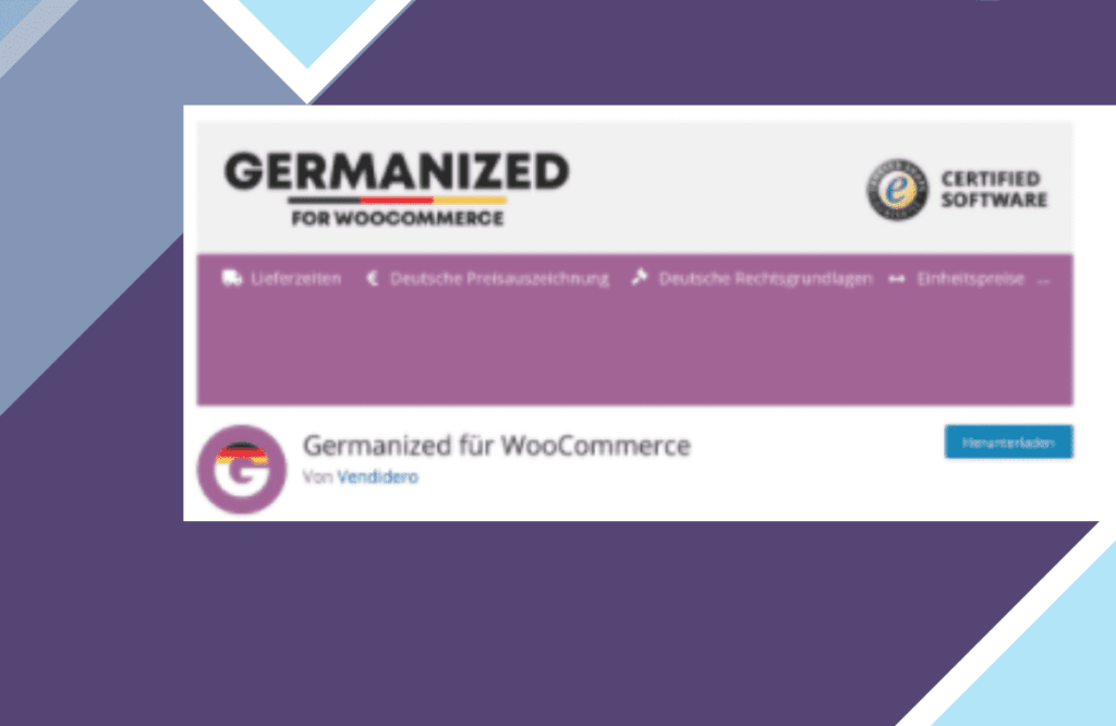 WooCommerce Germanized Pro