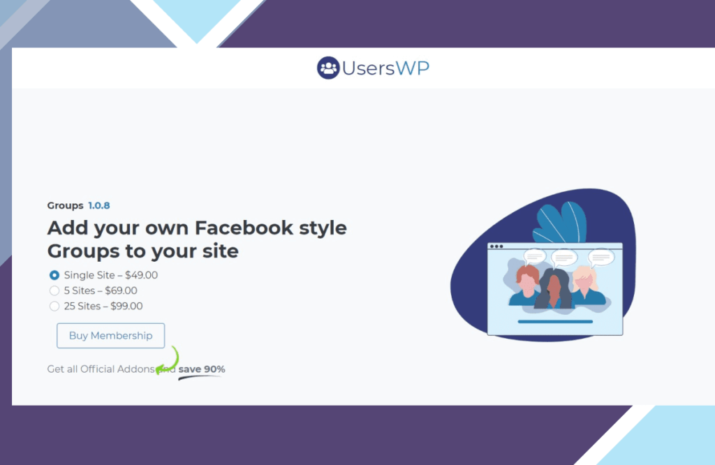 UsersWP Groups