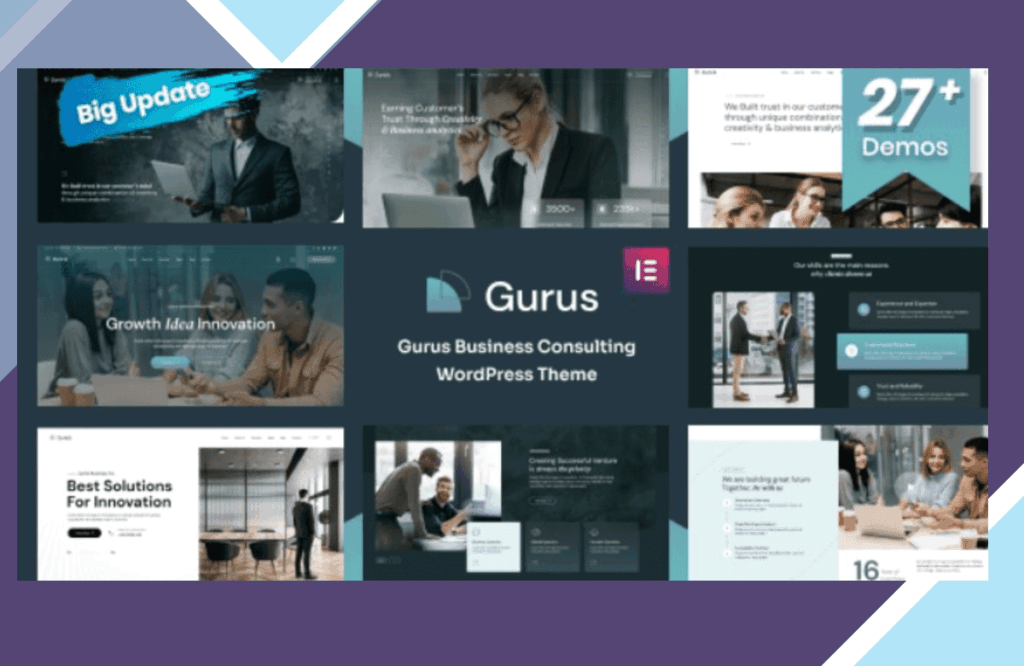 Gurus – Business Consulting WordPress Theme