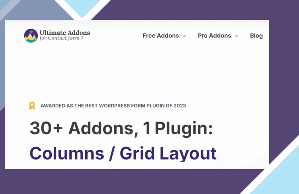 Ultimate Addons for Contact Form 7