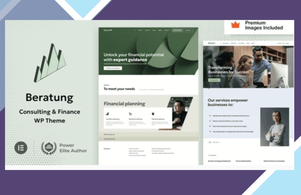 Beratung – Consulting and Finance WordPress