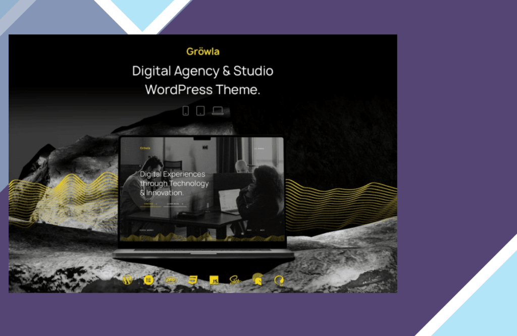 Gröwla – Digital Agency and Studio WordPress Theme