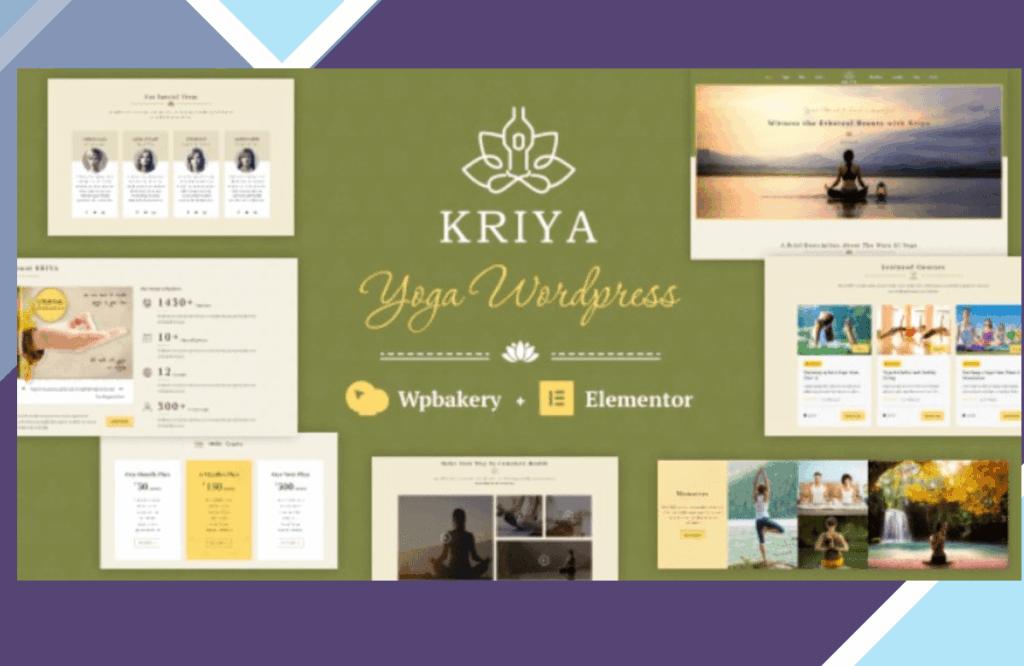 Kriya – Yoga WordPress Theme
