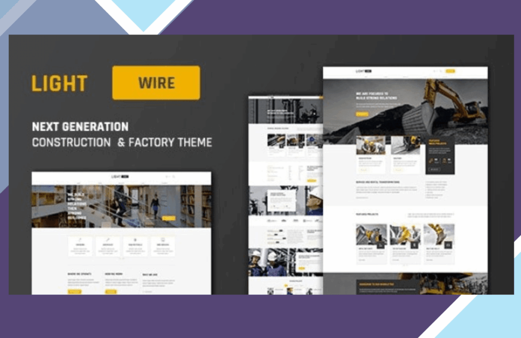 Lightwire – Construction And Industry Theme