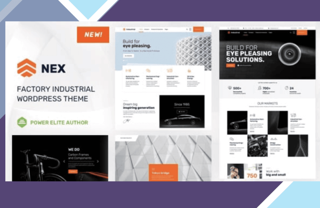 Nex – Industrial WordPress Theme