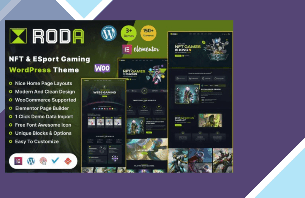 Roda – Gaming Store and eCommerce WordPress Theme