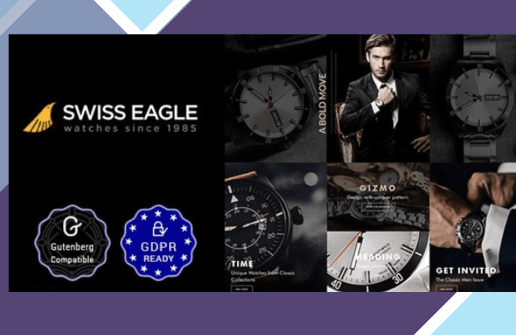 SwissEagle – Watch Store WordPress Theme