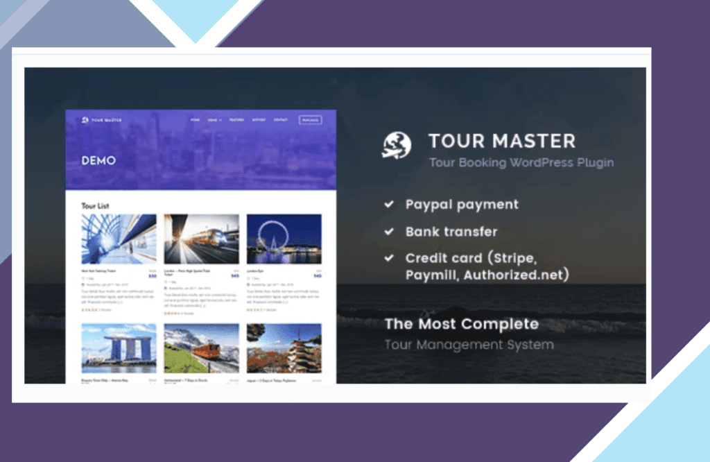 Tour Master – Tour Booking, Travel, Hotel