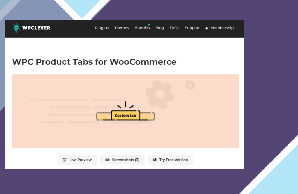 WPC Product Tabs for WooCommerce
