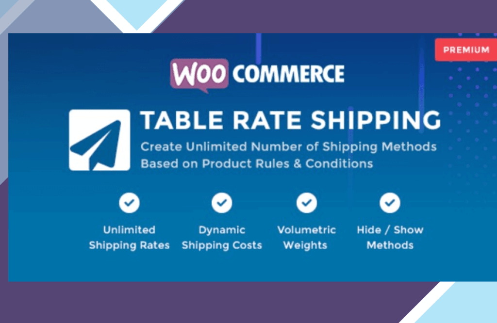 WooCommerce Table Rate Shipping By ZendCrew