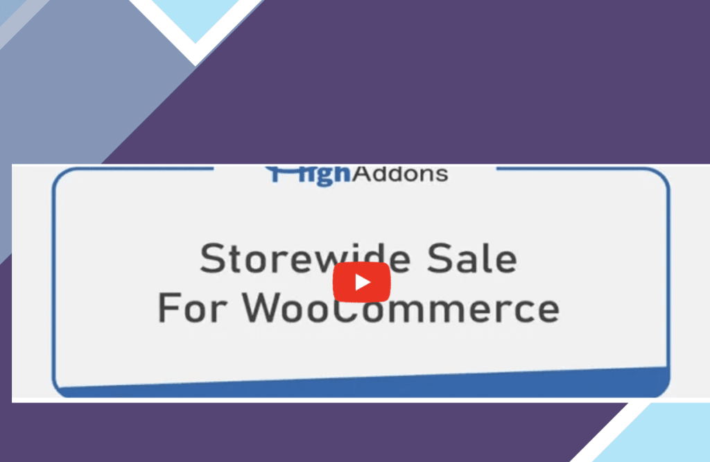 Storewide Sale For WooCommerce