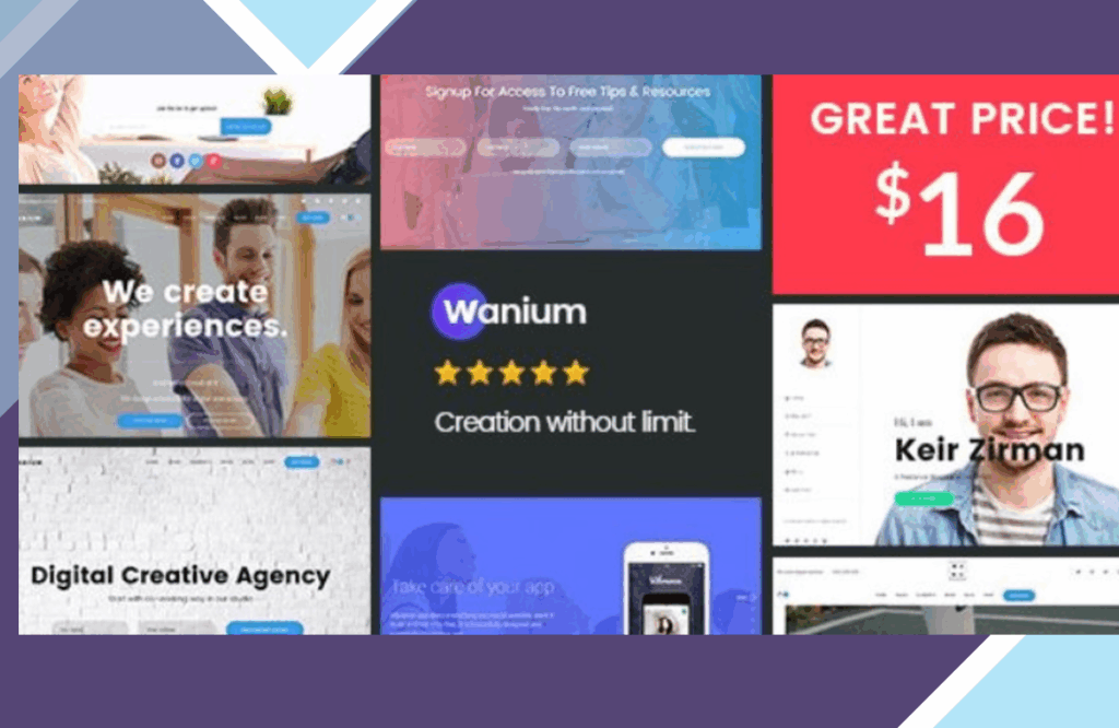 Wanium – A Elegant Multi-Concept Theme