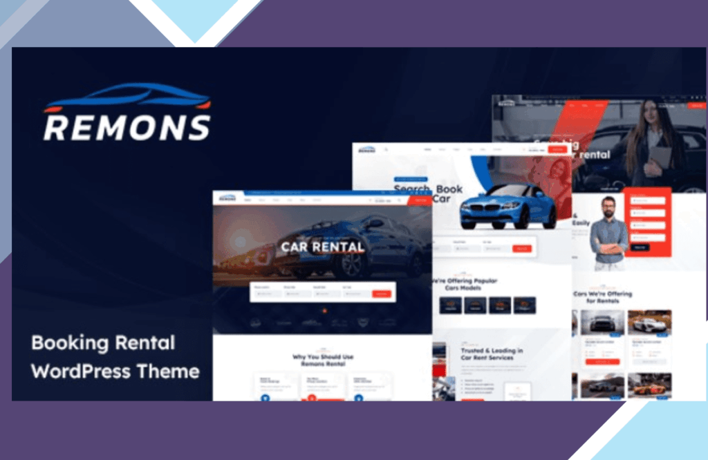 Remons – Booking Rental Theme WordPress