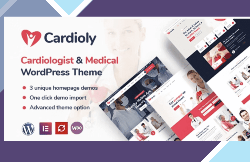 Cardioly – Cardiologist and Medical WordPress Theme