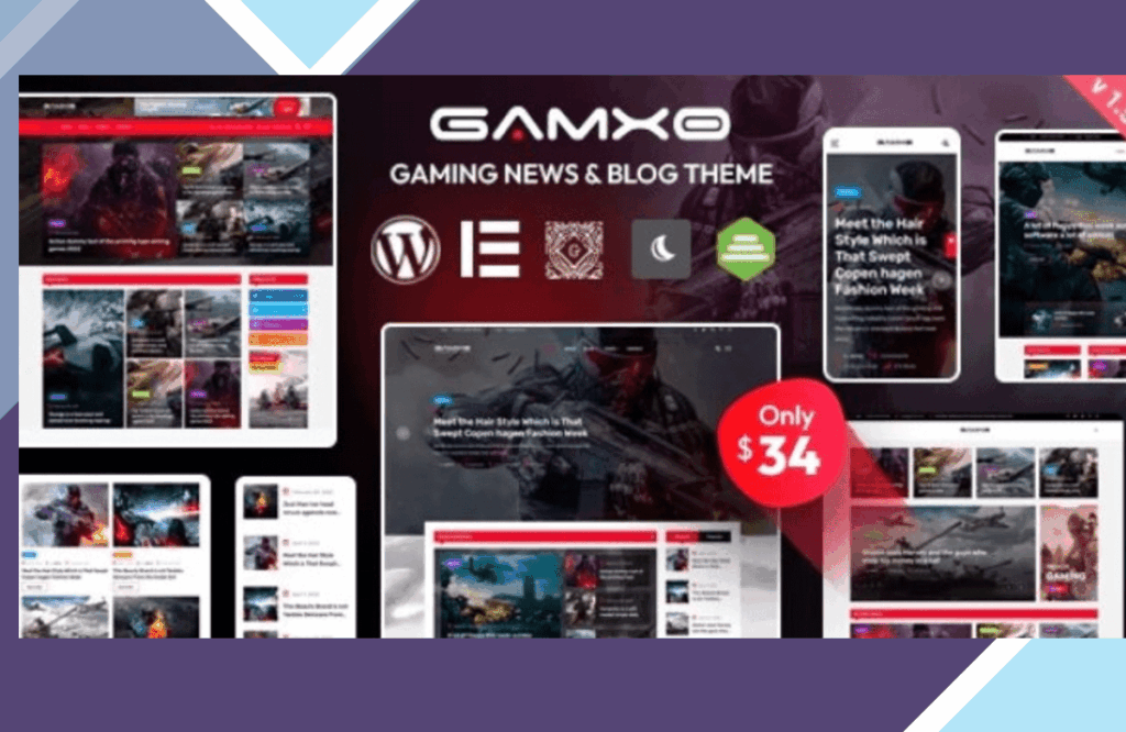 Gamxo – WordPress Gaming News and Blog Theme
